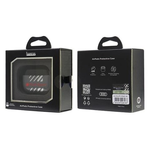 Etui Audi IML Sport na AirPods Pro 2 - czarne Etui Audi IML Sport na AirPods Pro 2 - czarne