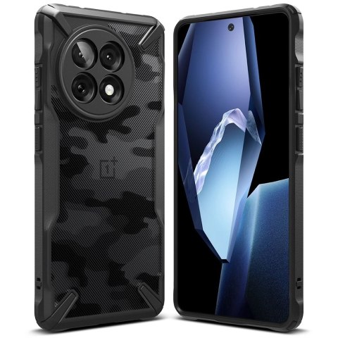 Etui Ringke Fusion X na OnePlus 13R - czarne-moro Etui Ringke Fusion X na OnePlus 13R - czarne-moro