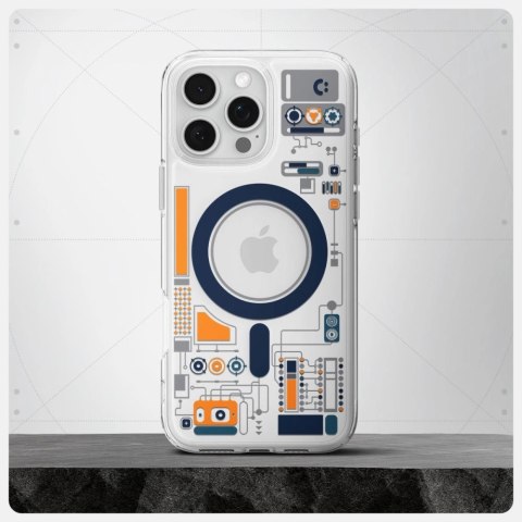 Etui Spigen Cyrill Ultra Hybrid Magsafe na iPhone 16 Pro - przezroczyste Etui Spigen Cyrill Ultra Hybrid Magsafe na iPhone 16 Pro - przezroczyste