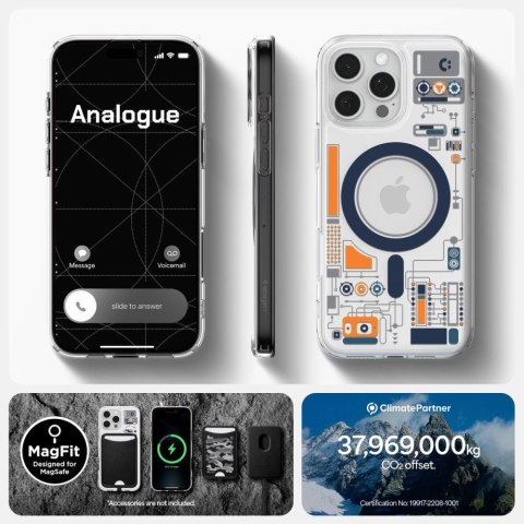 Etui Spigen Cyrill Ultra Hybrid Magsafe na iPhone 16 Pro - przezroczyste Etui Spigen Cyrill Ultra Hybrid Magsafe na iPhone 16 Pro - przezroczyste