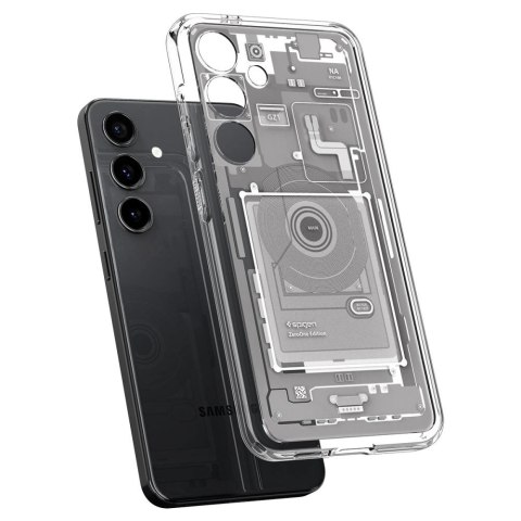 Etui Spigen Ultra Hybrid na Samsung Galaxy S24 Zero One - białe Etui Spigen Ultra Hybrid na Samsung Galaxy S24 Zero One - białe