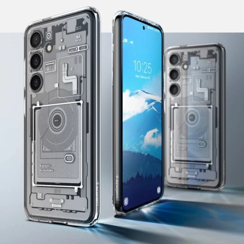 Etui Spigen Ultra Hybrid na Samsung Galaxy S24 Zero One - białe Etui Spigen Ultra Hybrid na Samsung Galaxy S24 Zero One - białe