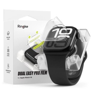 Folia ochronna Ringke Dual Easy Pro 2-pack na Apple Watch 10 42 mm - przezroczysta