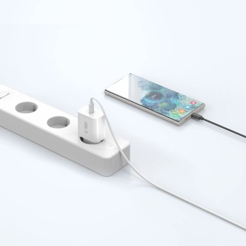 Ładowarka sieciowa Tech-Protect NC20W port USB-C - biała