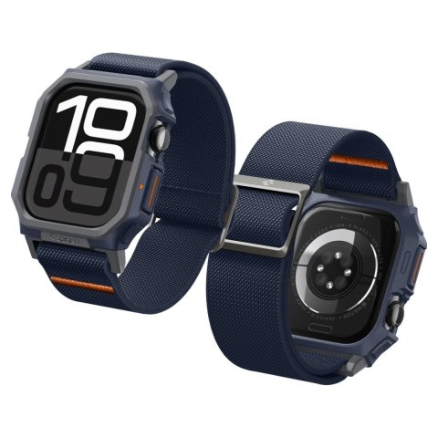 Pasek Spigen Lite Fit "Pro" na Apple Watch 10 46 mm - granatowy Pasek Spigen Lite Fit "Pro" na Apple Watch 10 46 mm - granatowy