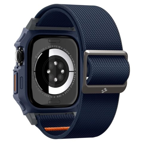 Pasek Spigen Lite Fit "Pro" na Apple Watch 10 46 mm - granatowy Pasek Spigen Lite Fit "Pro" na Apple Watch 10 46 mm - granatowy