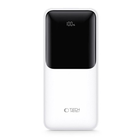 Powerbank Tech-Protect PB01 10000mAh 22.5W - biały Powerbank Tech-Protect PB01 10000mAh 22.5W - biały