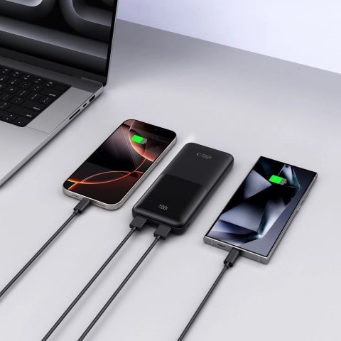 Powerbank Tech-Protect PB01 10000mAh 22.5W - czarny Powerbank Tech-Protect PB01 10000mAh 22.5W - czarny