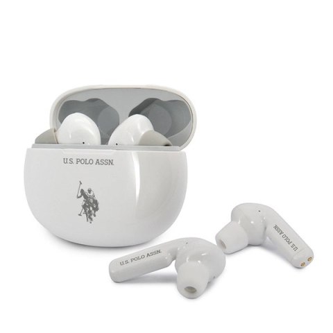 Słuchawki Bluetooth US Polo USTWS1WH TWS - białe Słuchawki Bluetooth US Polo USTWS1WH TWS - białe