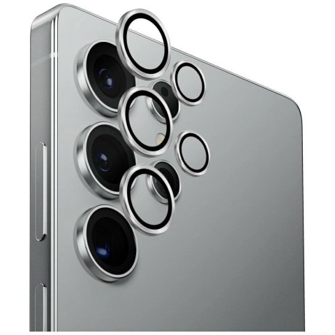 Szkło na obiektyw aparatu UNIQ Optix Aluminium Camera Lens do Samsung Galaxy S25 Ultra - srebrne Szkło na obiektyw aparatu UNIQ Optix Aluminium Camera Lens do Samsung Galaxy S25 Ultra - srebrne