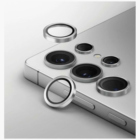 Szkło na obiektyw aparatu UNIQ Optix Aluminium Camera Lens do Samsung Galaxy S25 Ultra - srebrne Szkło na obiektyw aparatu UNIQ Optix Aluminium Camera Lens do Samsung Galaxy S25 Ultra - srebrne