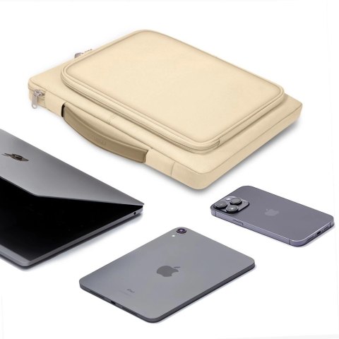 Torba Tech-Protect Basic Bag na laptopa 15-16" - beżowa Torba Tech-Protect Basic Bag na laptopa 15-16" - beżowa