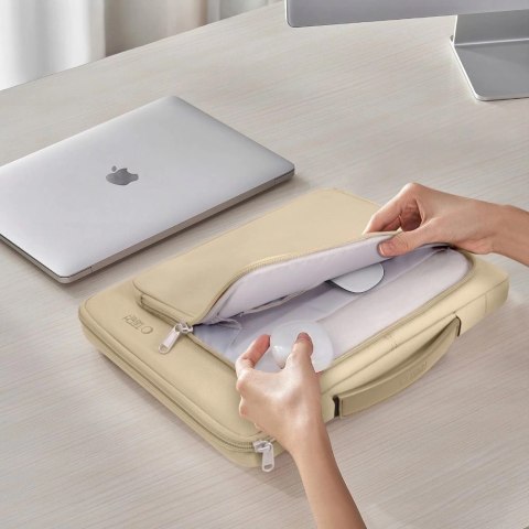 Torba Tech-Protect Basic Bag na laptopa 15-16" - beżowa Torba Tech-Protect Basic Bag na laptopa 15-16" - beżowa