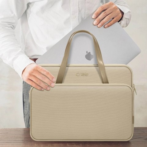 Torba Tech-Protect Carrying Bag na laptopa 15-16" - beżowa Torba Tech-Protect Carrying Bag na laptopa 15-16" - beżowa
