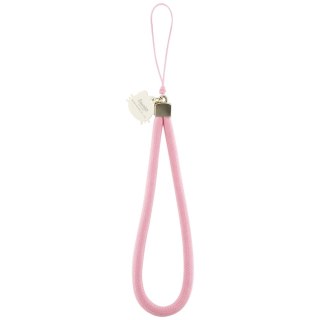 Zawieszka na telefon Hello Kitty Nylon Cord Kitty Head - różowa