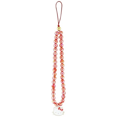 Zawieszka na telefon Hello Kitty Pearls Kitty Head - czerwona Zawieszka na telefon Hello Kitty Pearls Kitty Head - czerwona