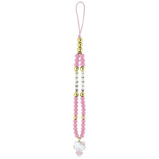 Zawieszka na telefon Hello Kitty Pearls and Beads Kitty Charm - różowa
