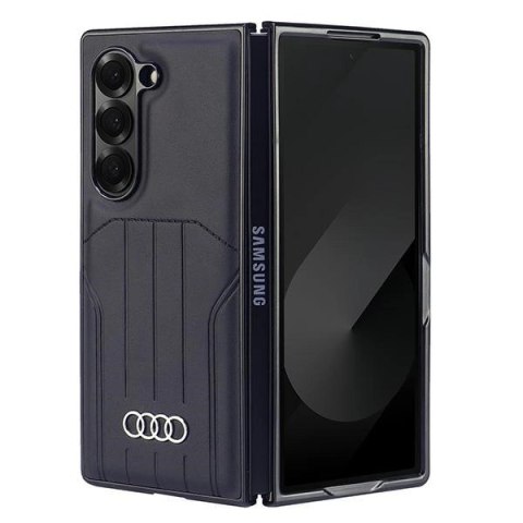 Etui Audi Synthetic Leather MagSafe na Samsung Galaxy Z Fold 6 - czarne Etui Audi Synthetic Leather MagSafe na Samsung Galaxy Z Fold 6 - czarne