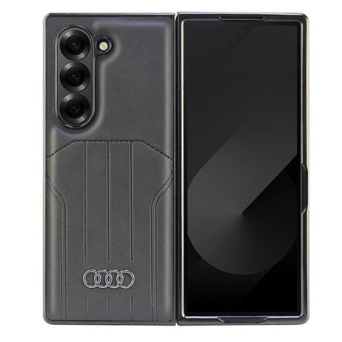 Etui Audi Synthetic Leather MagSafe na Samsung Galaxy Z Fold 6 - czarne Etui Audi Synthetic Leather MagSafe na Samsung Galaxy Z Fold 6 - czarne