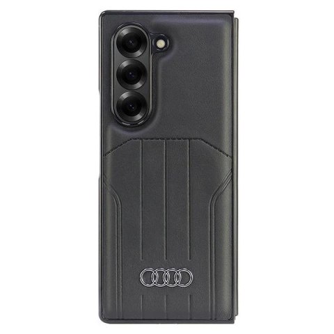 Etui Audi Synthetic Leather MagSafe na Samsung Galaxy Z Fold 6 - czarne Etui Audi Synthetic Leather MagSafe na Samsung Galaxy Z Fold 6 - czarne