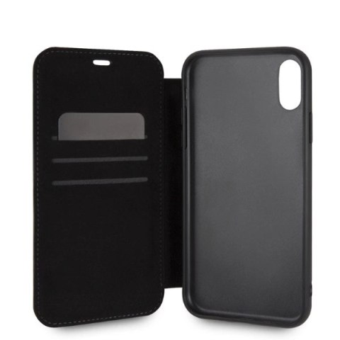 Etui BMW Logo Imprint na iPhone Xr - beżowe Etui BMW Logo Imprint na iPhone Xr - beżowe