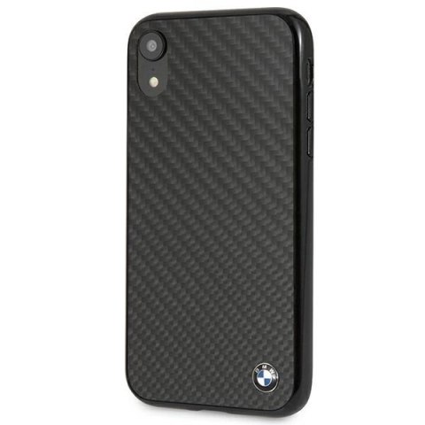 Etui BMW Siganture Carbon na iPhone Xr - czarne Etui BMW Siganture Carbon na iPhone Xr - czarne