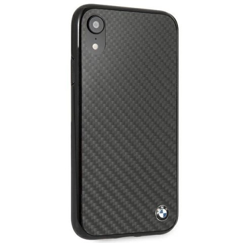 Etui BMW Siganture Carbon na iPhone Xr - czarne Etui BMW Siganture Carbon na iPhone Xr - czarne