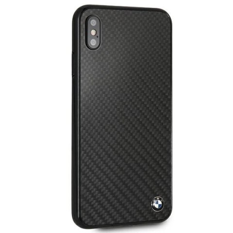 Etui BMW Siganture Carbon na iPhone Xs Max - czarne Etui BMW Siganture Carbon na iPhone Xs Max - czarne