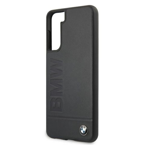 Etui BMW Signature Logo Imprint na Samsung Galaxy S21+ - granatowe