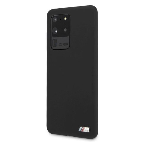 Etui BMW Silicone M Collection na Samsung Galaxy S20 Ultra - czarne Etui BMW Silicone M Collection na Samsung Galaxy S20 Ultra - czarne
