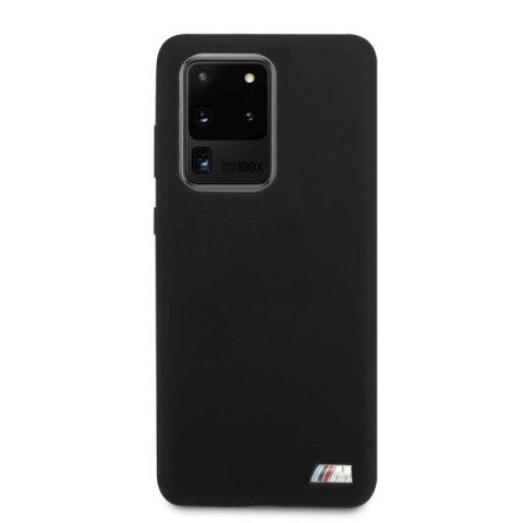 Etui BMW Silicone M Collection na Samsung Galaxy S20 Ultra - czarne Etui BMW Silicone M Collection na Samsung Galaxy S20 Ultra - czarne