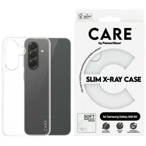 Etui CARE by PanzerGlass Fashion X-Ray na Samsung Galaxy A56 5G - przezroczyste Etui CARE by PanzerGlass Fashion X-Ray na Samsung Galaxy A56 5G - przezroczyste