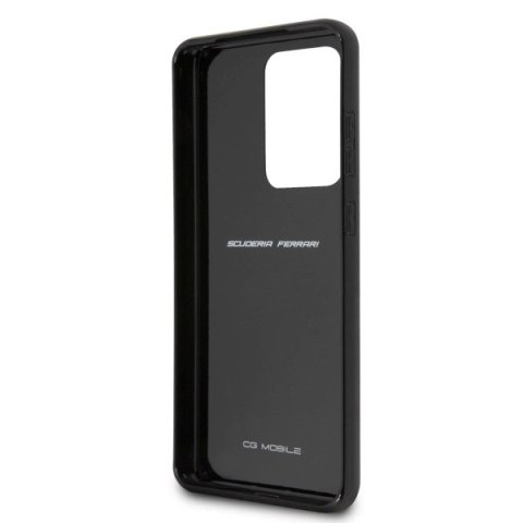 Etui Ferrari Carbon Heritage na Samsung Galaxy S20 Ultra - czarne Etui Ferrari Carbon Heritage na Samsung Galaxy S20 Ultra - czarne