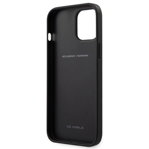 Etui Ferrari On Track Perforated na iPhone 12 Pro Max 6,7" - czerwone Etui Ferrari On Track Perforated na iPhone 12 Pro Max 6,7" - czerwone