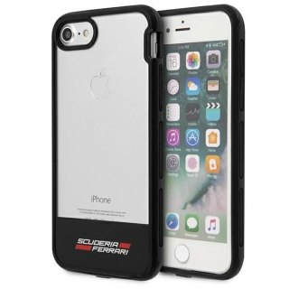 Etui Ferrari Racing Shield na iPhone 7 / 8 / SE 2020 / SE 2022 - półprzezroczyste