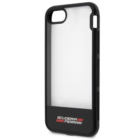 Etui Ferrari Racing Shield na iPhone 7 / 8 / SE 2020 / SE 2022 - półprzezroczyste Etui Ferrari Racing Shield na iPhone 7 / 8 / SE 2020 / SE 2022 - półprzezroczyste