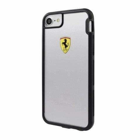 Etui Ferrari Racing Shockproof na iPhone 7 / 8 /SE 2020 / SE 2022 - przezroczyste Etui Ferrari Racing Shockproof na iPhone 7 / 8 /SE 2020 / SE 2022 - przezroczyste