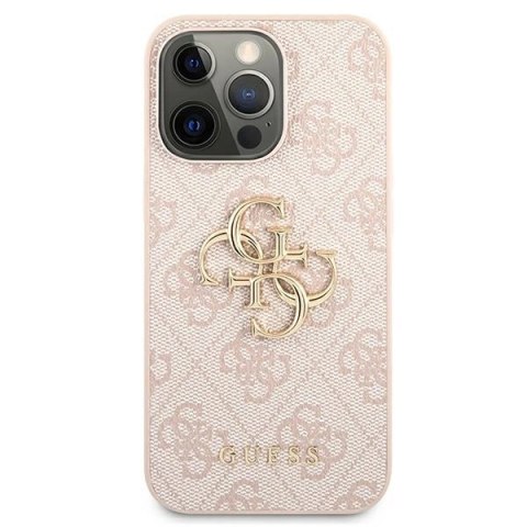 Etui Guess 4G Big Metal Logo na iPhone 13 Pro / 13 6,1" - różowe Etui Guess 4G Big Metal Logo na iPhone 13 Pro / 13 6,1" - różowe