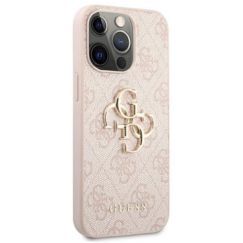 Etui Guess 4G Big Metal Logo na iPhone 13 Pro / 13 6,1" - różowe Etui Guess 4G Big Metal Logo na iPhone 13 Pro / 13 6,1" - różowe
