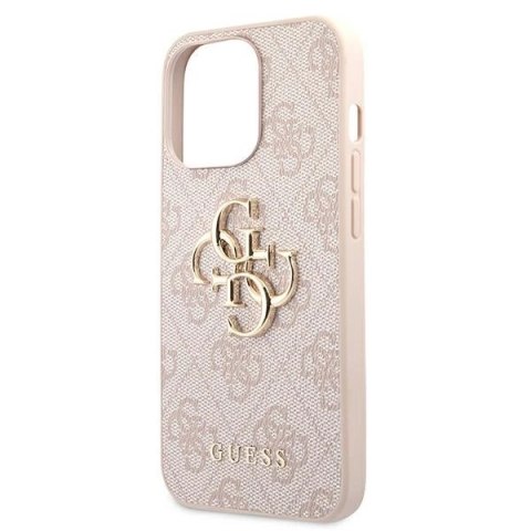 Etui Guess 4G Big Metal Logo na iPhone 13 Pro / 13 6,1" - różowe Etui Guess 4G Big Metal Logo na iPhone 13 Pro / 13 6,1" - różowe