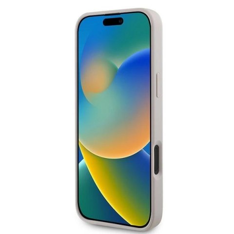 Etui Guess 4G Bottom Stripe na iPhone 16 Plus 6.7" - różowe Etui Guess 4G Bottom Stripe na iPhone 16 Plus 6.7" - różowe