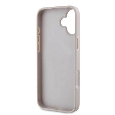 Etui Guess 4G Bottom Stripe na iPhone 16 Plus 6.7" - różowe Etui Guess 4G Bottom Stripe na iPhone 16 Plus 6.7" - różowe
