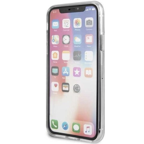 Etui Guess 4G Glitter na iPhone X / Xs - złote Etui Guess 4G Glitter na iPhone X / Xs - złote
