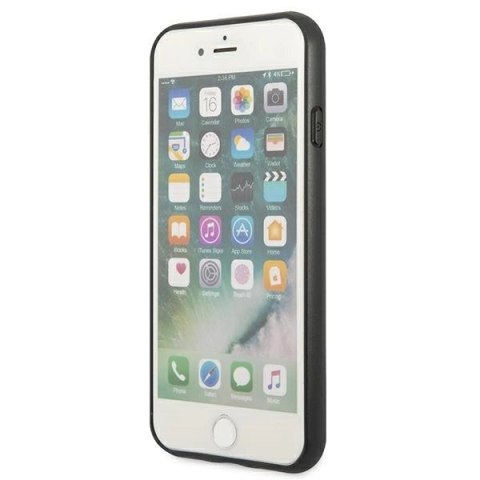 Etui Guess 4G Metal Gold Logo na iPhone SE 2022 / 2020 / 7 / 8 - brązowe Etui Guess 4G Metal Gold Logo na iPhone SE 2022 / 2020 / 7 / 8 - brązowe