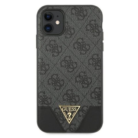 Etui Guess 4G Triangle Collection na iPhone 11 6,1" / Xr - szare Etui Guess 4G Triangle Collection na iPhone 11 6,1" / Xr - szare