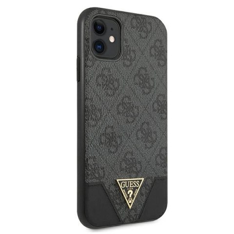 Etui Guess 4G Triangle Collection na iPhone 11 6,1" / Xr - szare Etui Guess 4G Triangle Collection na iPhone 11 6,1" / Xr - szare