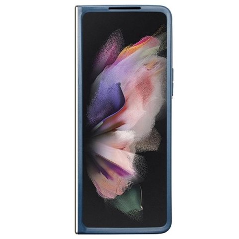 Etui Guess 4G Triangle Strass na Samsung Galaxy Z Fold 5 - niebieskie Etui Guess 4G Triangle Strass na Samsung Galaxy Z Fold 5 - niebieskie