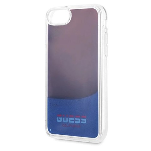 Etui Guess California Glow in the dark na iPhone 7 / 8 / SE 2020 - czerwone Etui Guess California Glow in the dark na iPhone 7 / 8 / SE 2020 - czerwone