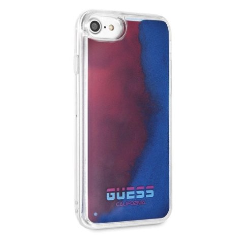 Etui Guess California Glow in the dark na iPhone 7 / 8 / SE 2020 - czerwone Etui Guess California Glow in the dark na iPhone 7 / 8 / SE 2020 - czerwone