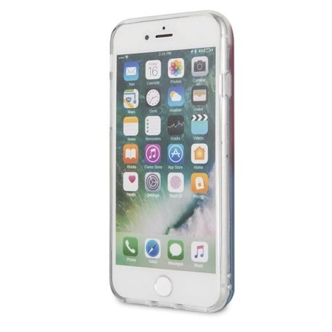 Etui Guess California Glow in the dark na iPhone 7 / 8 / SE 2020 - czerwone Etui Guess California Glow in the dark na iPhone 7 / 8 / SE 2020 - czerwone